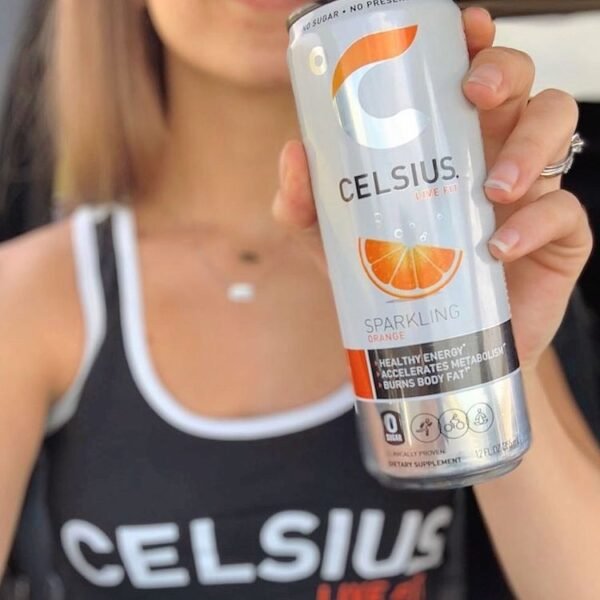 Celsius Bautura Energizanta Carbogazoasa, Cu Aroma De Portocala, 355 Ml - imagine 5