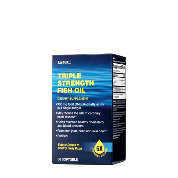 Gnc Triple Strength Fish Oil, Ulei De