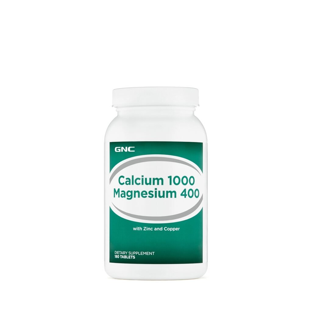 Gnc Calciu 1000 Mg Magneziu 400 Mg,