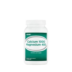 Gnc Calciu 1000 Mg Magneziu 400 Mg,