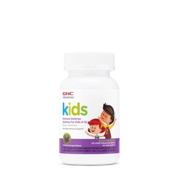 Gnc Milestones Kid’s Immune Defense Gummy, Formula Pentru Copii, Cu Aroma