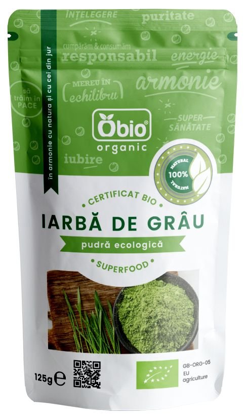 Iarba de grau pulbere eco