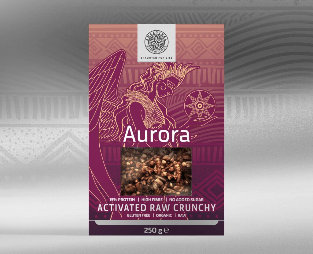 AURORA crunchy cu seminte activate raw