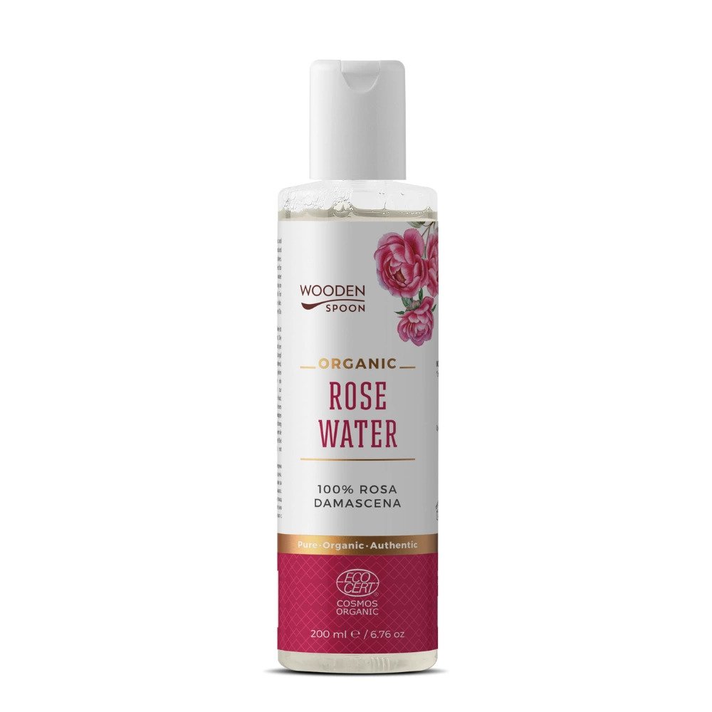 Apa de trandafir Rosa Damascena, bio, 200ml,