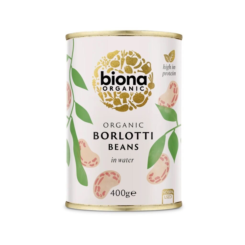 Fasole Borlotti bio 400g