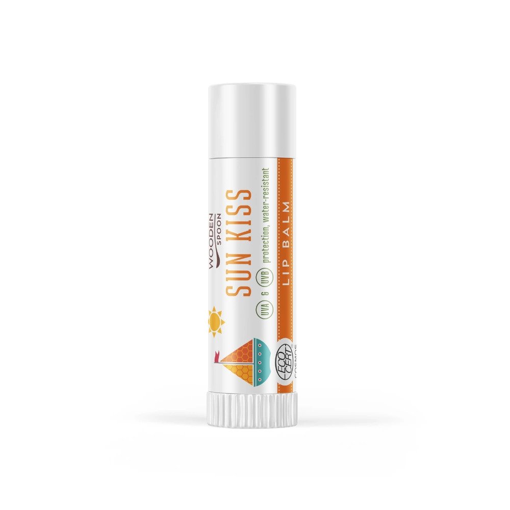 Balsam de buze cu protectie solara, Sun Kiss, bio,