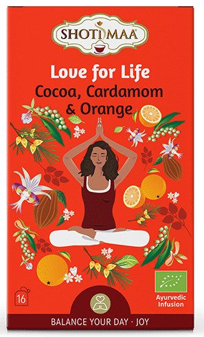 Ceai Shotimaa Balance Your Day – Love for Life – cacao, cardamom