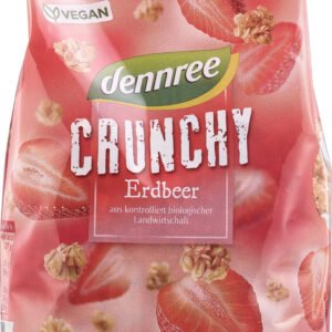 Cereale crunchy cu capsuni bio