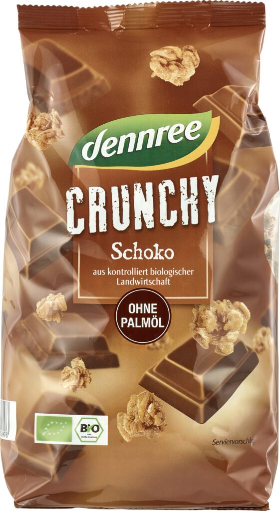 Cereale crunchy cu ciocolata bio