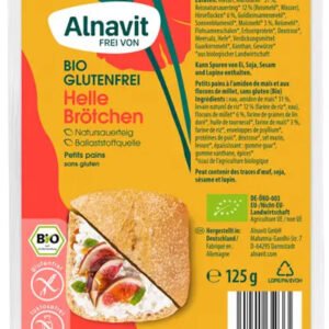 Chifle albe fara gluten, precoapte, bio, 125g,