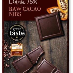 Ciocolata cu cacao nibs bio,