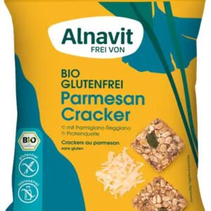 Crackers cu parmezan fara gluten, bio,