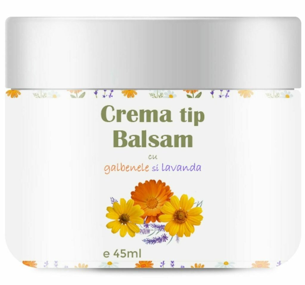 Crema tip Balsam cu Galbenele si Lavanda, 45 ml