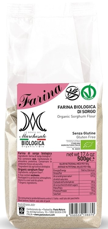 Faina de sorg fara gluten bio