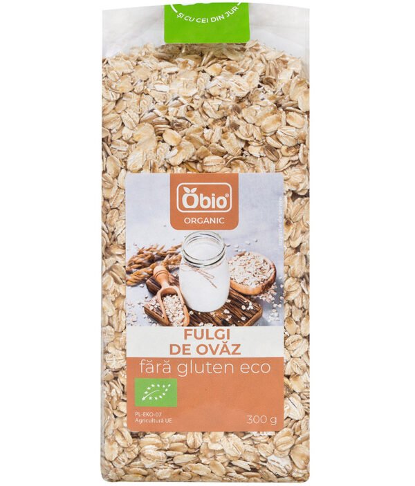 Fulgi de ovaz fara gluten bio