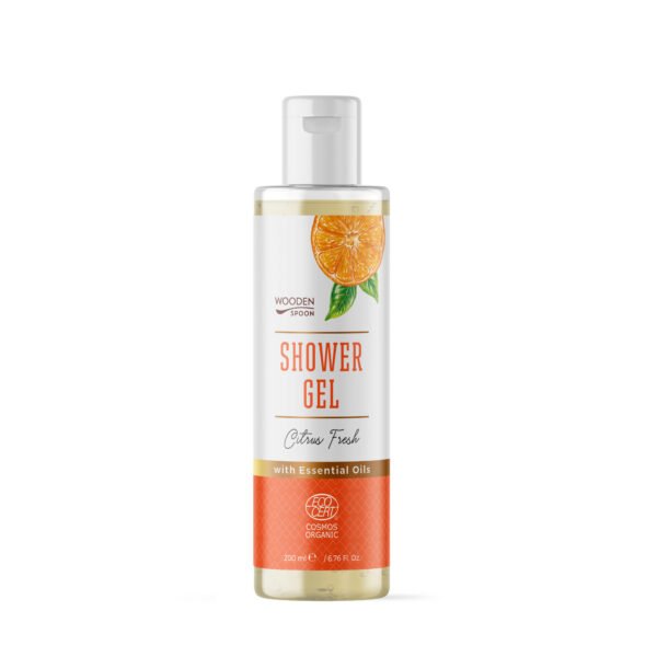 Gel de dus cu citronella, Citrus Fresh, bio,