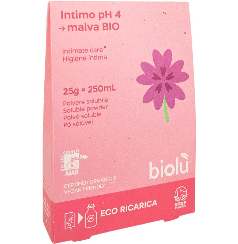 Gel ecologic pentru igiena intima cu nalba, pudra