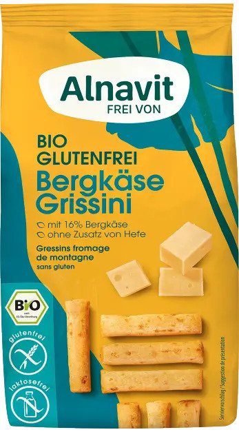 Grisine cu branza fara gluten, bio,