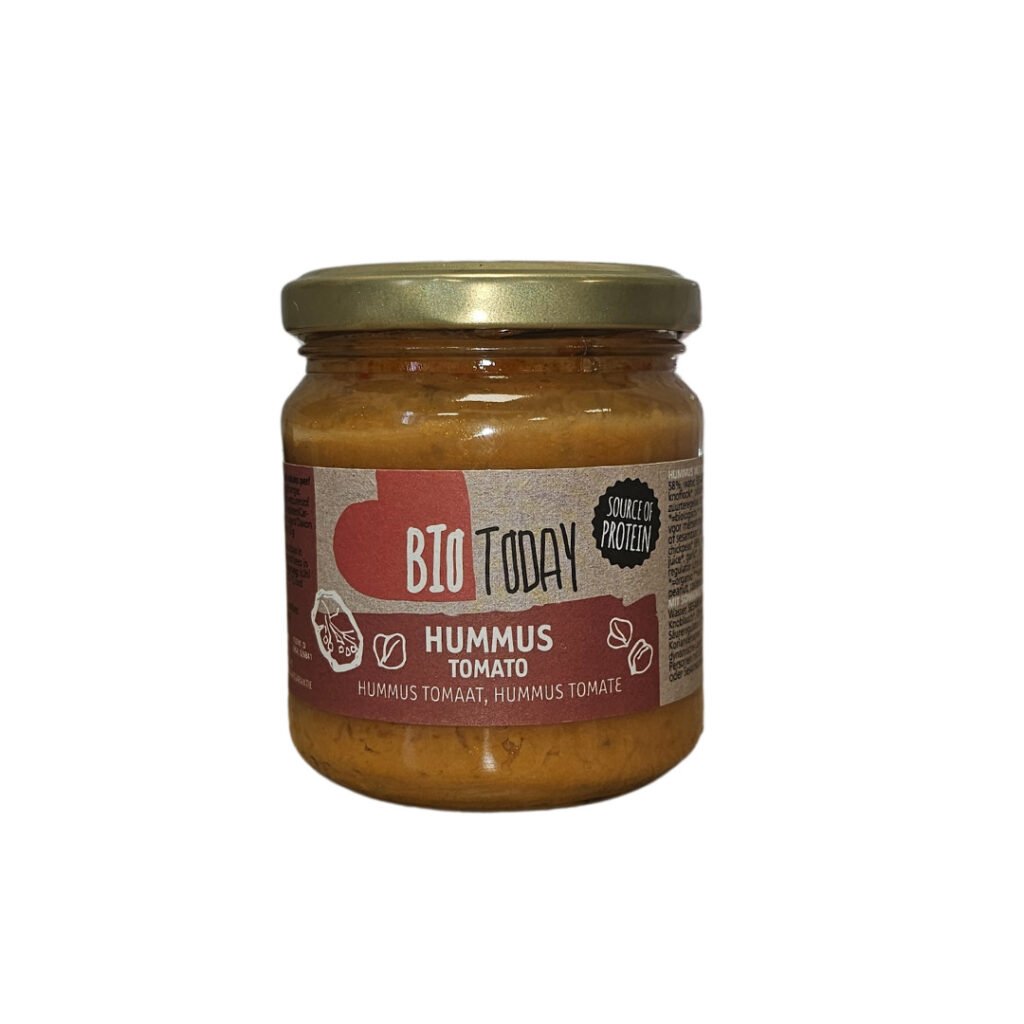 Hummus cu rosii, bio, 210g,