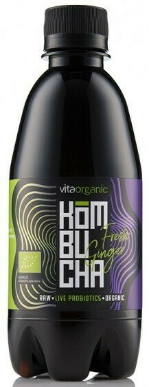 Kombucha cu ghimbir bio 330 ml