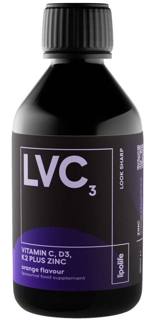 Lipolife LVC3 – Vitamina C, D3, K2 plus