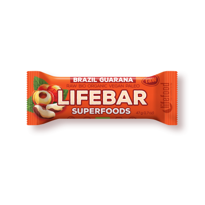 Lifebar plus baton cu guarana si nuci