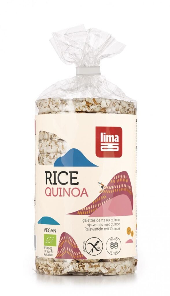 Rondele de orez expandat cu quinoa eco