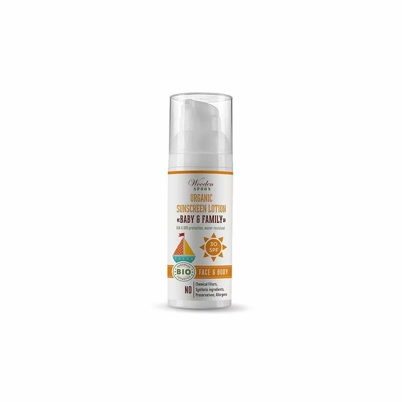 Lotiune protectie solara, SPF 30, bio, 50ml,