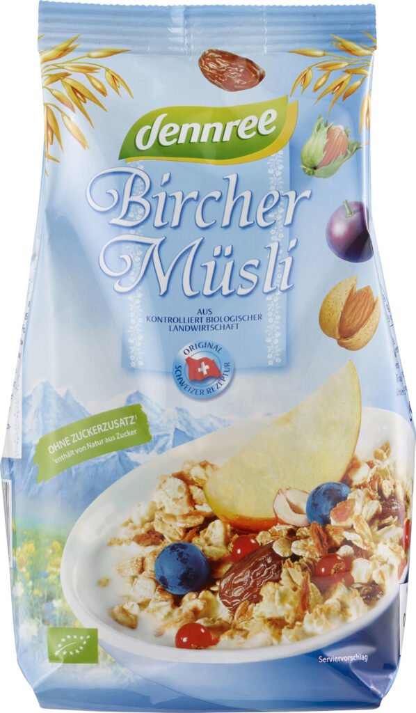 Musli Bircher bio 500g,