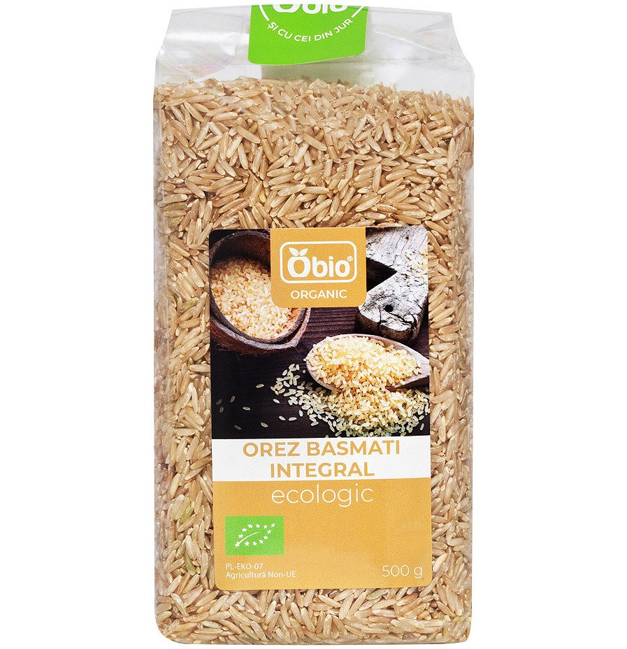 Orez basmati integral bio 500g