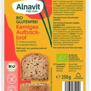 Paine cu multicereale fara gluten, precoapta, bio,