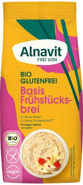 Porridge mix fara gluten, bio,