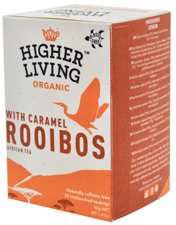 Ceai ROOIBOS si CARAMEL eco, 20 plicuri,