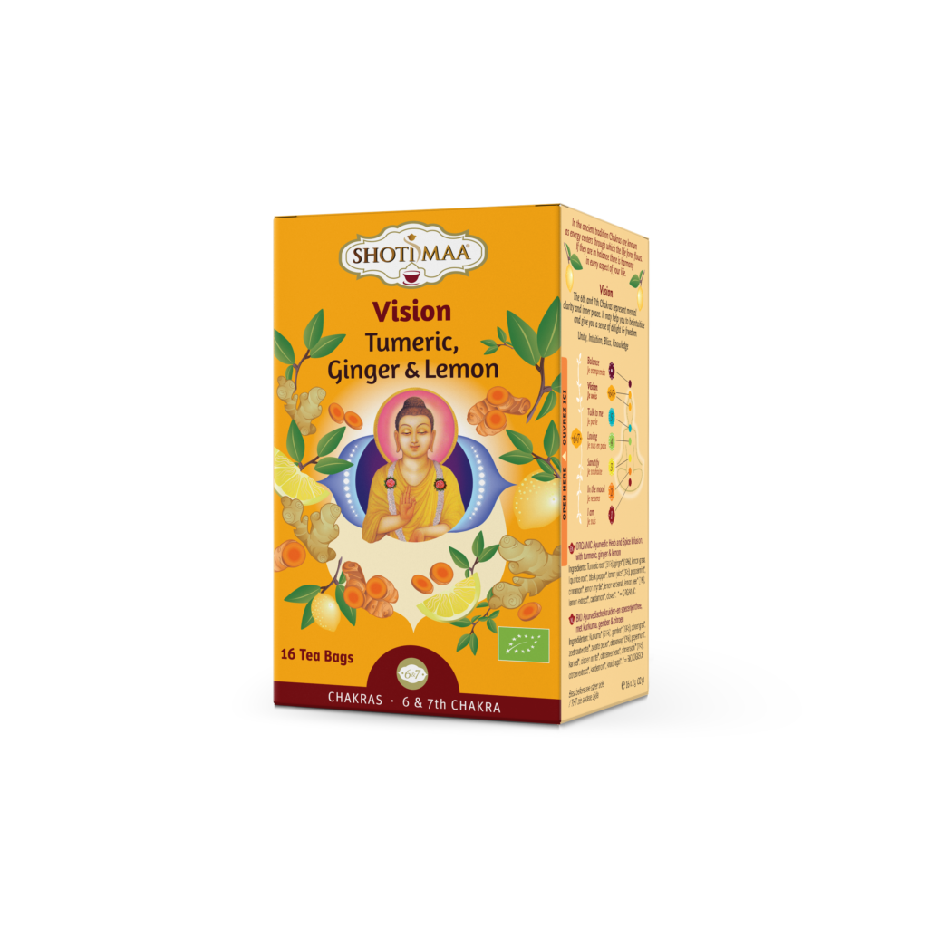 Ceai Shotimaa Chakras – Vision – turmeric, ghimbir si