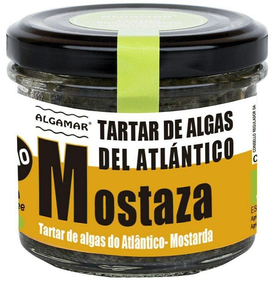 Tartar de alge marine cu mustar bio