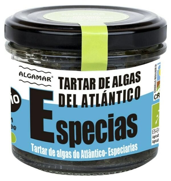 Tartar de alge marine si condimente bio