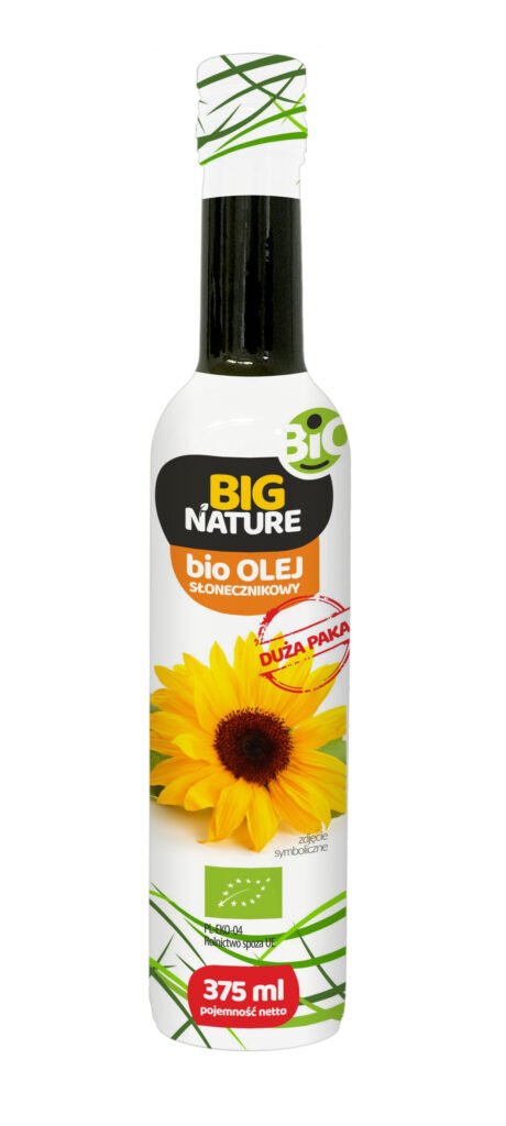 Ulei de floarea soarelui bio 375 ml Big Nature