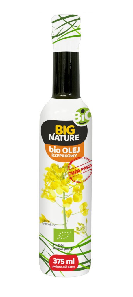 Ulei de rapita bio 375 ml Big Nature