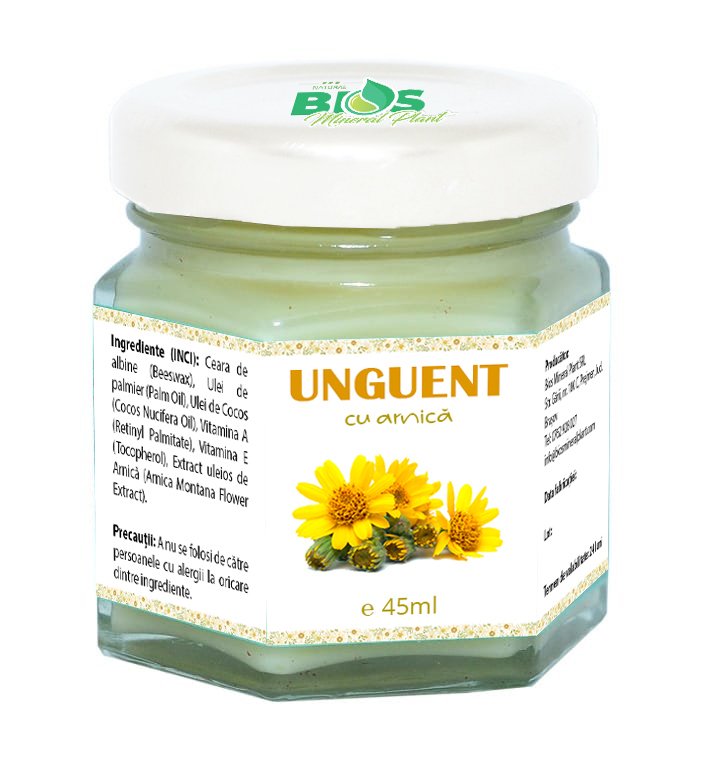 Unguent cu arnica, 45ml, Bios