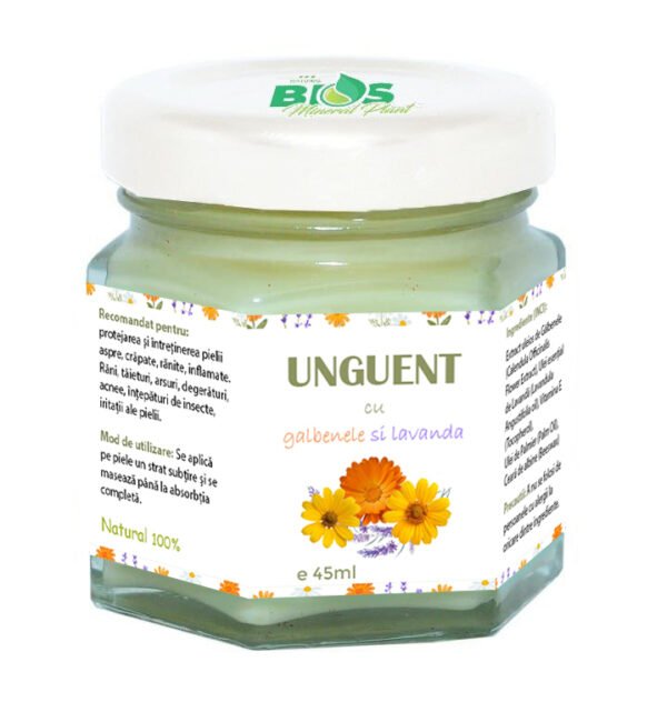 Unguent cu Galbenele si Lavanda, 45 ml