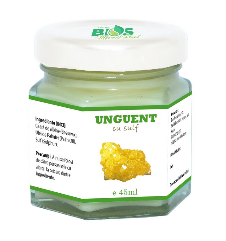 Unguent cu sulf, 45ml, Bios