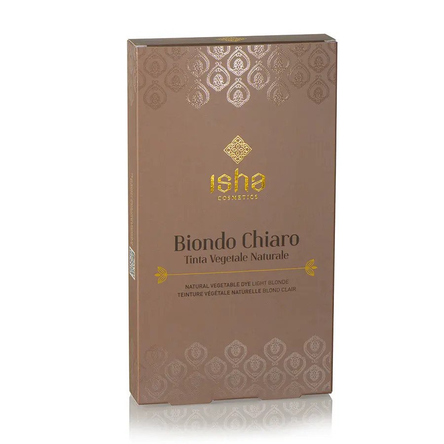 Vopsea de par naturala blond deschis,