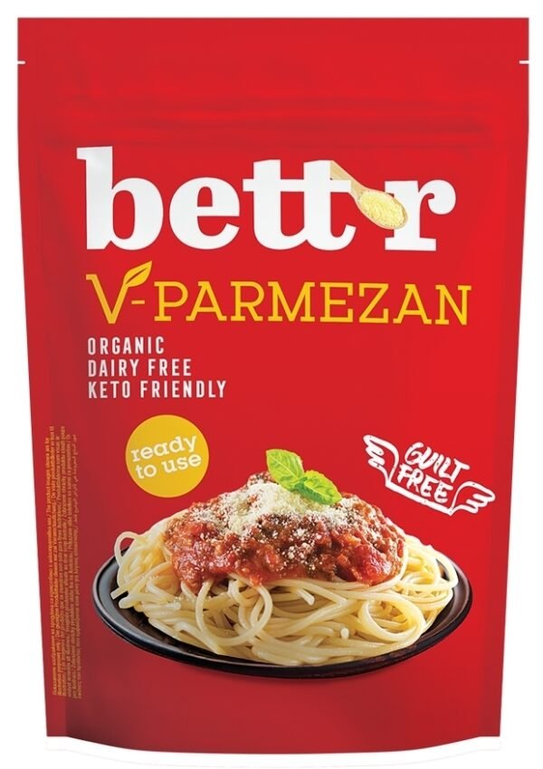 V-parmezan inlocuitor de parmezan, bio, vegan