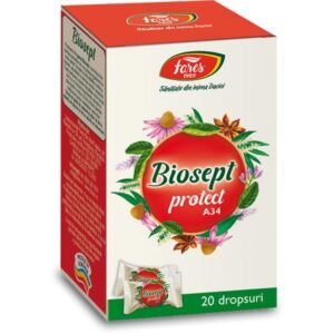 BIOSEPT PROTECT A34 – DEZINFECTEAZA CAVITATEA ORO-FARINGIANA,