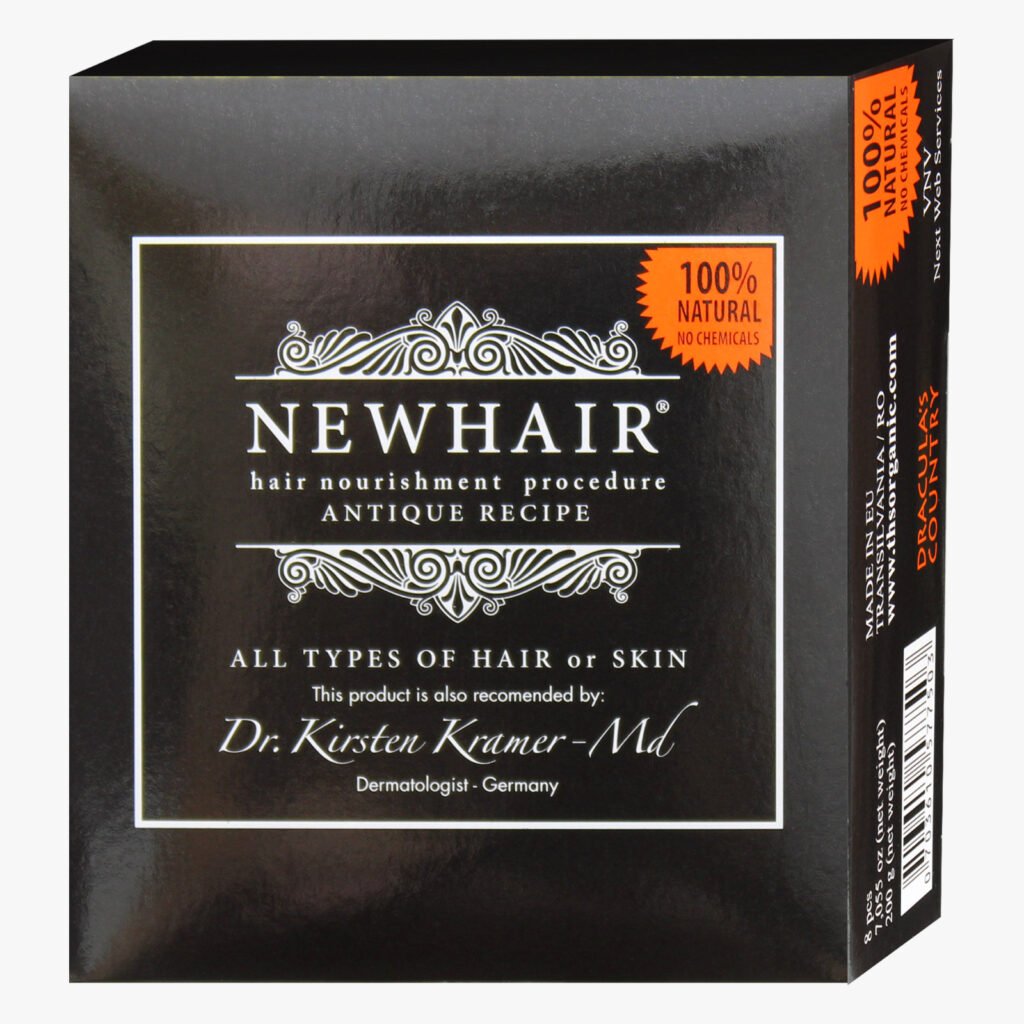 Masca pentru par, THS Organic, NewHair Natural,