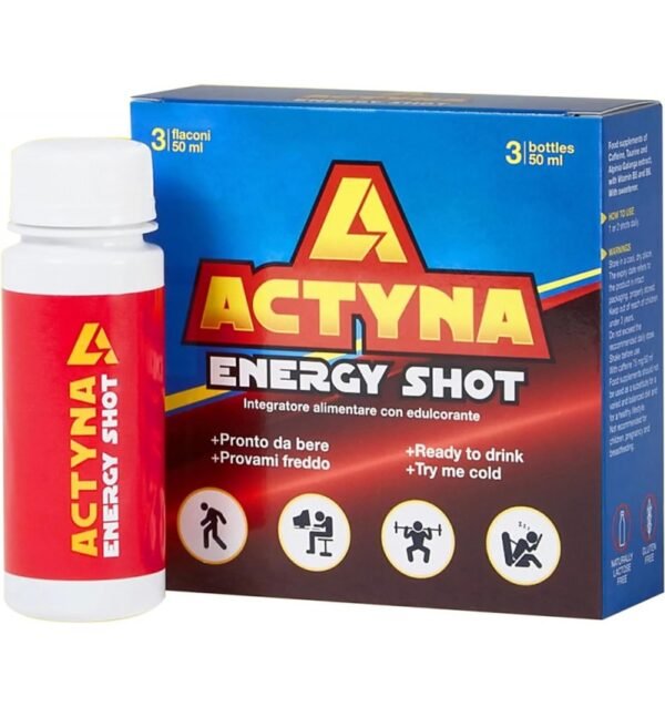 Actyva energy shot 3×50 ml