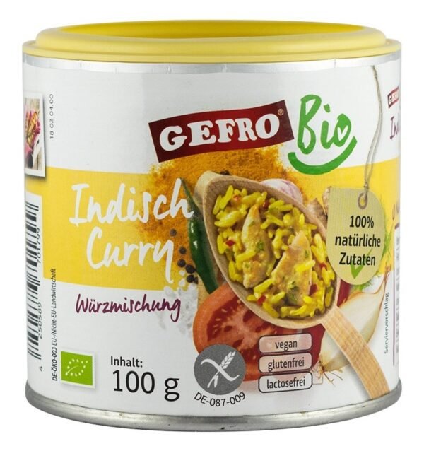 Amestec bio de condimente curry indian