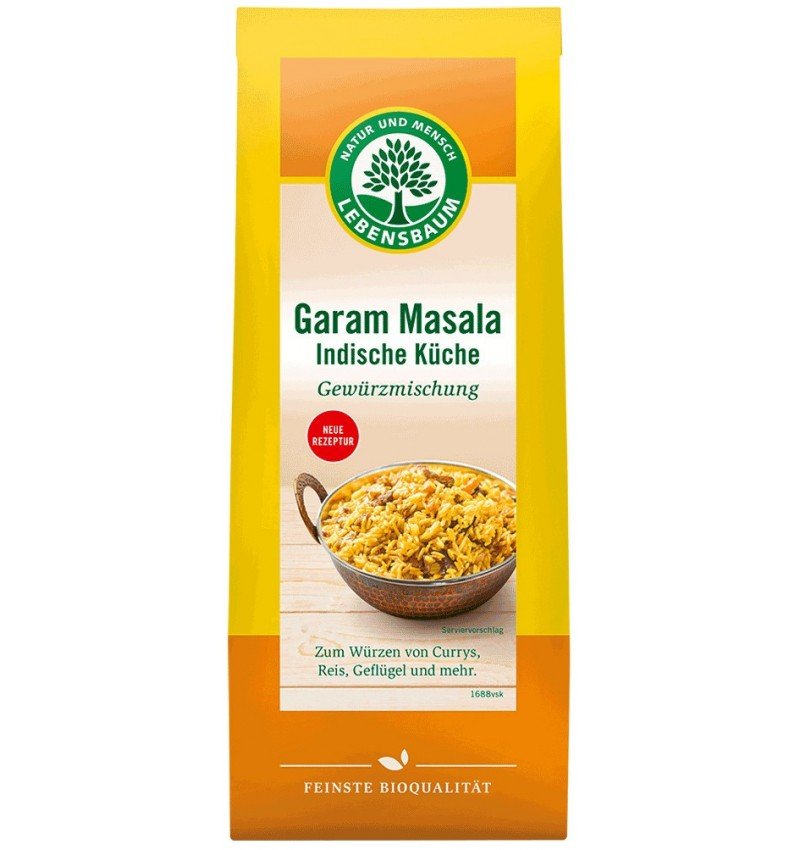 Amestec bio de condimente Garam Masala bucataria