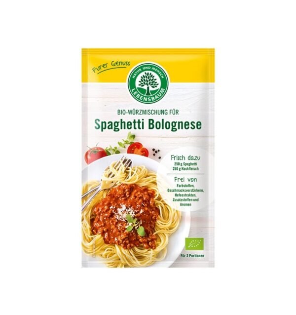 Amestec bio de condimente pentru spaghetti bolognese,