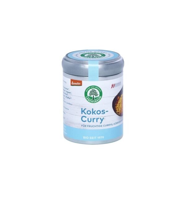 Amestec de condimente bio cocos curry,